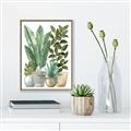 Picture of Plant Party II  _GroupedProduct_Rectangle_Portrait_Canvas_Framed_
