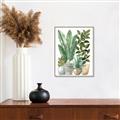 Picture of Plant Party II  _GroupedProduct_Rectangle_Portrait_Canvas_Framed_