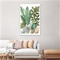 Picture of Plant Party II  _GroupedProduct_Rectangle_Portrait_Canvas_Framed_