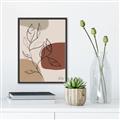 Picture of Line Drawn Fun Neutral IV _GroupedProduct_Rectangle_Portrait_Canvas_Framed_