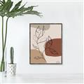 Picture of Line Drawn Fun Neutral IV _GroupedProduct_Rectangle_Portrait_Canvas_Framed_
