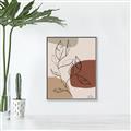 Picture of Line Drawn Fun Neutral IV _GroupedProduct_Rectangle_Portrait_Canvas_Framed_