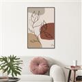 Picture of Line Drawn Fun Neutral IV _GroupedProduct_Rectangle_Portrait_Canvas_Framed_