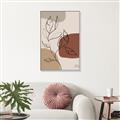 Picture of Line Drawn Fun Neutral IV _GroupedProduct_Rectangle_Portrait_Canvas_Framed_