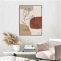 Picture of Line Drawn Fun Neutral IV _GroupedProduct_Rectangle_Portrait_Canvas_Framed_