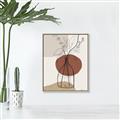 Picture of Line Drawn Fun Netural II _GroupedProduct_Rectangle_Portrait_Canvas_Framed_