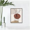 Picture of Line Drawn Fun Netural II _GroupedProduct_Rectangle_Portrait_Canvas_Framed_