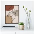 Picture of Line Drawn Fun Neutral I _GroupedProduct_Rectangle_Portrait_Canvas_Framed_