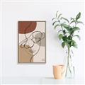 Picture of Line Drawn Fun Neutral I _GroupedProduct_Rectangle_Portrait_Canvas_Framed_