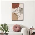Picture of Line Drawn Fun Neutral I _GroupedProduct_Rectangle_Portrait_Canvas_Framed_