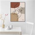 Picture of Line Drawn Fun Neutral I _GroupedProduct_Rectangle_Portrait_Canvas_Framed_