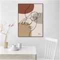 Picture of Line Drawn Fun Neutral I _GroupedProduct_Rectangle_Portrait_Canvas_Framed_