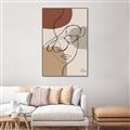 Picture of Line Drawn Fun Neutral I _GroupedProduct_Rectangle_Portrait_Canvas_Framed_