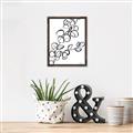 Picture of Leaves Drawing  _GroupedProduct_Rectangle_Portrait_Canvas_Framed_