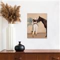 Picture of Fashion and Horse  _GroupedProduct_Rectangle_Portrait_Unframed_Print_Only_