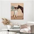 Picture of Fashion and Horse  _GroupedProduct_Rectangle_Portrait_Unframed_Print_Only_