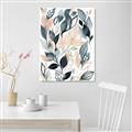 Picture of Pink and Gray Flowers I _GroupedProduct_Rectangle_Portrait_Unframed_Print_Only_