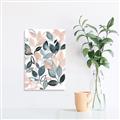 Picture of Pink and Gray Flowers II  _GroupedProduct_Rectangle_Portrait_Unframed_Print_Only_