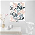 Picture of Pink and Gray Flowers II  _GroupedProduct_Rectangle_Portrait_Unframed_Print_Only_