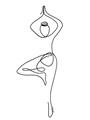 Picture of Yoga Pose IV _GroupedProduct_Rectangle_Portrait_Unframed_Print_Only_
