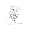 Picture of Flower Drawing _GroupedProduct_Rectangle_Portrait_Canvas_