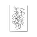 Picture of Flower Drawing _GroupedProduct_Rectangle_Portrait_Canvas_