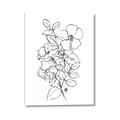 Picture of Flower Drawing _GroupedProduct_Rectangle_Portrait_Canvas_