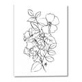 Picture of Flower Drawing _GroupedProduct_Rectangle_Portrait_Canvas_