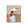 Picture of Side Fashion with Leaves _GroupedProduct_Rectangle_Portrait_Canvas_