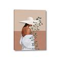 Picture of Side Fashion with Leaves _GroupedProduct_Rectangle_Portrait_Canvas_