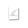 Picture of Yoga Pose II _GroupedProduct_Rectangle_Portrait_Canvas_