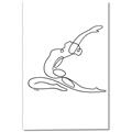 Picture of Yoga Pose II _GroupedProduct_Rectangle_Portrait_Canvas_