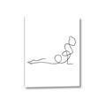 Picture of Yoga Pose V _GroupedProduct_Rectangle_Portrait_Canvas_
