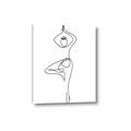 Picture of Yoga Pose IV _GroupedProduct_Rectangle_Portrait_Canvas_