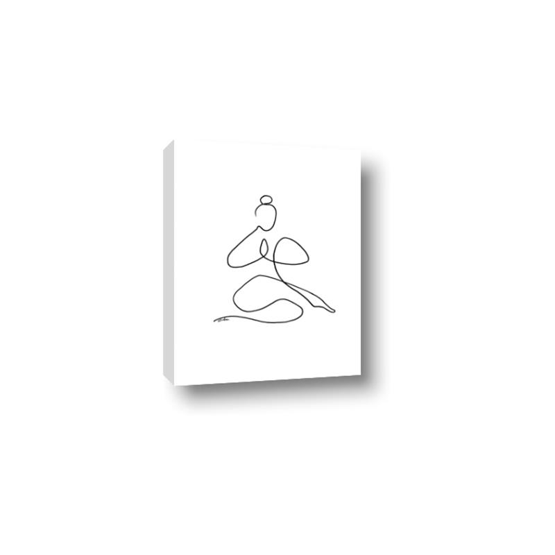 Picture of Yoga Pose I _GroupedProduct_Rectangle_Portrait_Canvas_