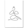 Picture of Yoga Pose I _GroupedProduct_Rectangle_Portrait_Canvas_