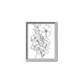 Picture of Flower Drawing _GroupedProduct_Rectangle_Portrait_Canvas_Framed_