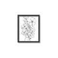 Picture of Flower Drawing _GroupedProduct_Rectangle_Portrait_Canvas_Framed_