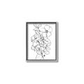 Picture of Flower Drawing _GroupedProduct_Rectangle_Portrait_Canvas_Framed_
