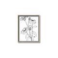 Picture of Daisy Drawing _GroupedProduct_Rectangle_Portrait_Canvas_Framed_