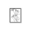 Picture of Daisy Drawing _GroupedProduct_Rectangle_Portrait_Canvas_Framed_