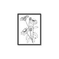 Picture of Daisy Drawing _GroupedProduct_Rectangle_Portrait_Canvas_Framed_