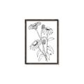 Picture of Daisy Drawing _GroupedProduct_Rectangle_Portrait_Canvas_Framed_