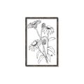 Picture of Daisy Drawing _GroupedProduct_Rectangle_Portrait_Canvas_Framed_
