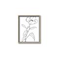 Picture of Poppy Drawing _GroupedProduct_Rectangle_Portrait_Canvas_Framed_