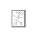 Picture of Poppy Drawing _GroupedProduct_Rectangle_Portrait_Canvas_Framed_