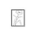 Picture of Poppy Drawing _GroupedProduct_Rectangle_Portrait_Canvas_Framed_
