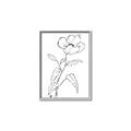 Picture of Poppy Drawing _GroupedProduct_Rectangle_Portrait_Canvas_Framed_