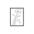 Picture of Poppy Drawing _GroupedProduct_Rectangle_Portrait_Canvas_Framed_