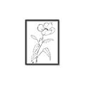 Picture of Poppy Drawing _GroupedProduct_Rectangle_Portrait_Canvas_Framed_